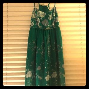 Free People Print Romper 💚